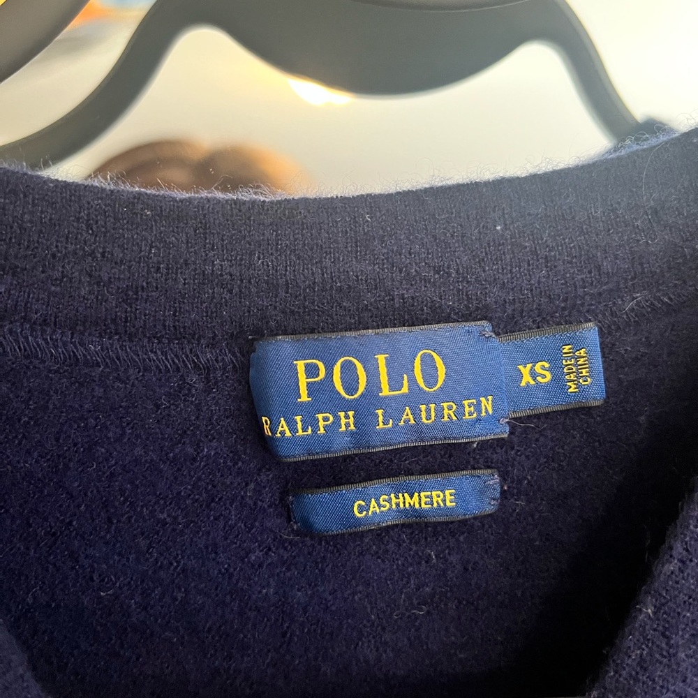 Polo Ralph Lauren Cashmere Crop Top